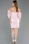 Partykleid Kurz Puder ABK2563