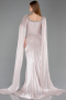 Abendkleid Lang Chiffon Nerzbraun ABU5868