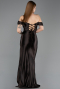 Braun Abendkleid Lang ABU3611