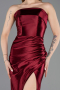 Weinrot Abschlusskleid Lang ABU4944