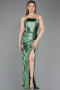 Türkis Abschlusskleid Lang ABU4944