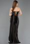Braun Abschlusskleid Lang ABU4944