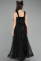 Schwarz Abendkleid Für Kinder Lang ABU2447