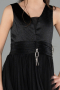 Schwarz Abendkleid Für Kinder Lang ABU2447
