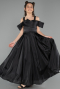Abendkleid für Kinder Lang Schwarz ABU5903