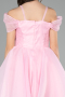 Abendkleid für Kinder Kurz Rosa ABK2566