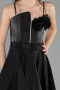 Abendkleid für Kinder Lang Schwarz ABO132