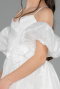 Abendkleid für Kinder Lang Weiß ABU5912