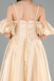 Abendkleid für Kinder Lang Gold ABU5912