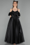 Abendkleid für Kinder Lang Schwarz ABU5912