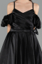 Abendkleid für Kinder Lang Schwarz ABU5912