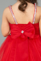 Abendkleid für Kinder Kurz Rot ABK2567