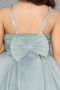 Abendkleid für Kinder Kurz Minzgrün ABK2567
