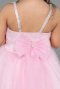 Abendkleid für Kinder Kurz Puder ABK2567