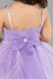 Abendkleid für Kinder Kurz Lila ABK2569
