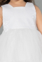 Abendkleid für Kinder Kurz Weiß ABK2570