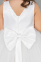 Abendkleid für Kinder Kurz Weiß ABK2570
