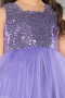 Abendkleid für Kinder Kurz Violette ABK2570