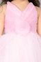 Abendkleid für Kinder Kurz Puder ABK2571