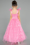 Abendkleid für Kinder Lang Rosa ABU5907