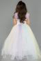 Abendkleid für Kinder Lang Rins ABU5908