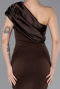 Braun Partykleid Midi ABK2337