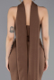 Braun Abendkleid İm Meerjungfrau-Stil Lang ABU5566
