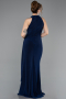 Abschlusskleid Lang Marineblau ABU5918