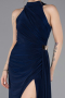 Abschlusskleid Lang Marineblau ABU5918