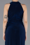 Abschlusskleid Lang Marineblau ABU5918