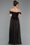 Abschlusskleid Lang Chiffon Braun ABU5920