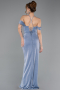 Abschlusskleid Lang Indigo ABU5925