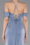 Abschlusskleid Lang Indigo ABU5925