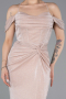 Abschlusskleid Lang Puder ABU5925