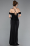 Abschlusskleid Lang Schwarz ABU5925