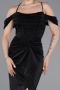 Abschlusskleid Lang Schwarz ABU5925
