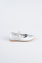 Kinder-Ballerina Gemustert Silber ORS3101