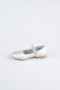 Kinder-Ballerina Gemustert Silber ORS3101