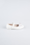 Kinder-Ballerina Leder Weiß SE2