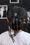 Mädchen Haarspange Schwarz KTA2606