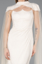 Abendkleid Lang Spitze Beige ABU5941