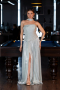 Abschlusskleid Lang Chiffon Minzgrün ABU5957