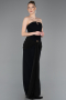 Abschlusskleid Lang Schwarz ABU5970