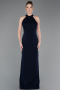 Abschlusskleid Lang Marineblau ABU5971