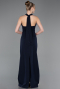 Abschlusskleid Lang Marineblau ABU5971