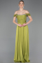 Abschlusskleid Lang Pistaziengrün ABU5938