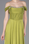 Abschlusskleid Lang Pistaziengrün ABU5938
