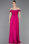 Abschlusskleid Lang Fuchsie ABU5938