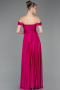 Abschlusskleid Lang Fuchsie ABU5938