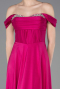 Abschlusskleid Lang Fuchsie ABU5938